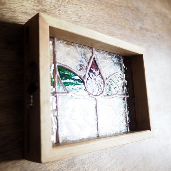 ステンドグラスのミニパネル 3枚目の画像