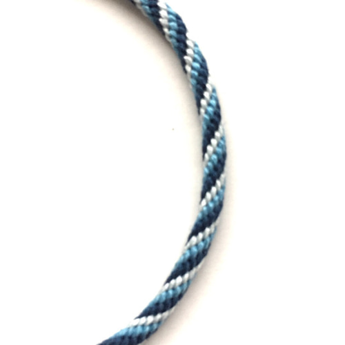 オーダーメイド☆ニュアンスブルーのミサンガ(男性用標準サイズ