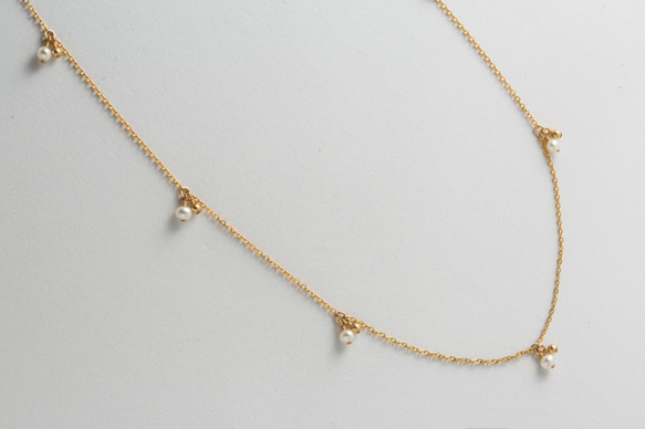 重拾純真長鍊 Return to Innocence Necklace / 14kgf / pearl 第2張的照片