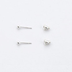 圓珠耳針 Earrings / 14kgf / silver 第5張的照片