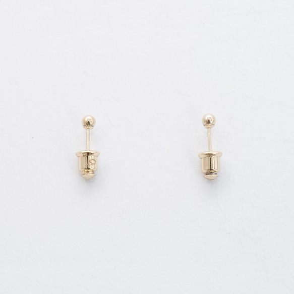 圓珠耳針 Earrings / 14kgf / silver 第1張的照片