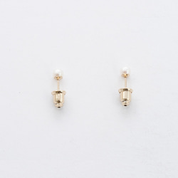 珍珠耳針 Pearl Earrings / 14kgf 第2張的照片