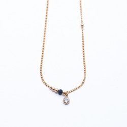 閃亮星空流星項鍊 Starry Night Necklace / 14kgf 第1張的照片