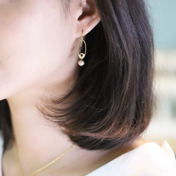 葉脈耳勾 Leaf Vein Earring 第3張的照片