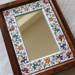 「受注製作」スペインタイルの鏡（2） 1枚目の画像