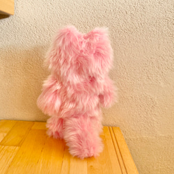 濃いピンクふわ猫さん 3枚目の画像