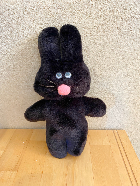 アーティストベア　作家　黒うさぎさん 黒うさぎさんのぬいぐるみ テディベア teddy bear うさぎの