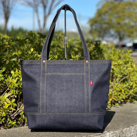 デニムトートバッグ Lサイズ トートバッグ HMclothing 通販 デニムトートバッグ Lサイズ トートバッグ HMclothing 通販