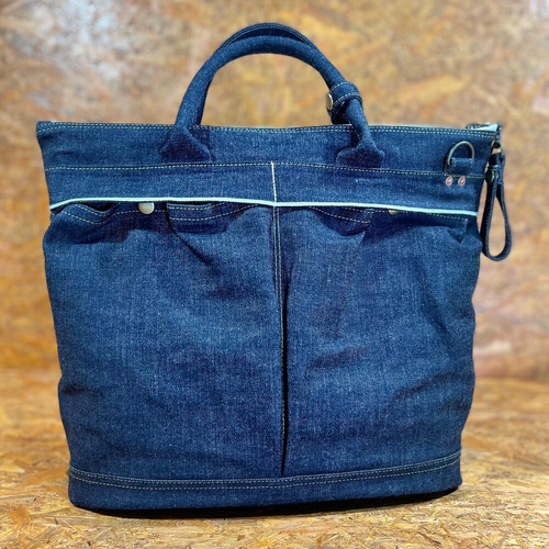 ヘルメット　ショルダーバッグ　　ハンドメイド　ガテン系 mrd241101dsc02317.jpg