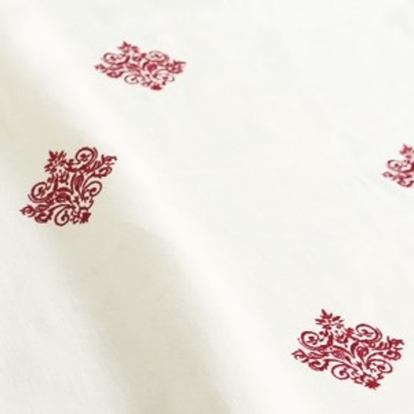 ﾌﾗﾝｽ生地 ﾘﾈﾝ100％ 刺繍 【ｽﾄﾌ】 生地 紡ぐ布屋 ron 通販｜Creema 