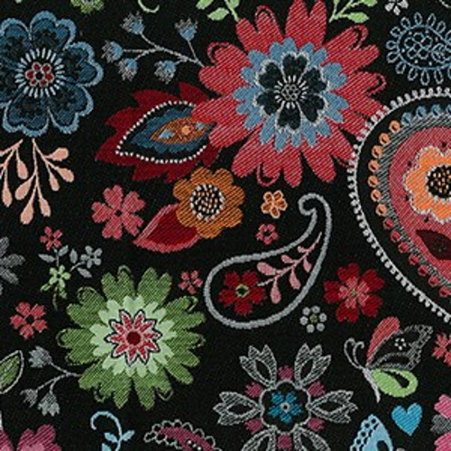 ﾖｰﾛｯﾊﾟ輸入 ｱﾝﾃｨｰｸ花柄 【ｺﾞﾌﾞﾗﾝ織り】 生地 紡ぐ布屋 ron 通販