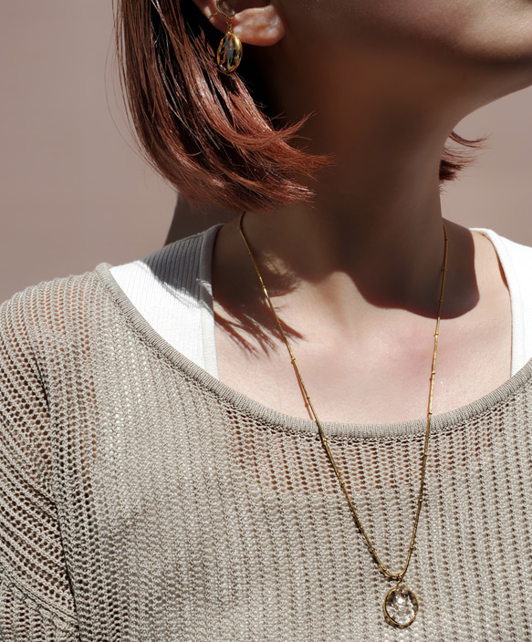 “Water Coin”イヤーカフ-Gold- 6枚目の画像