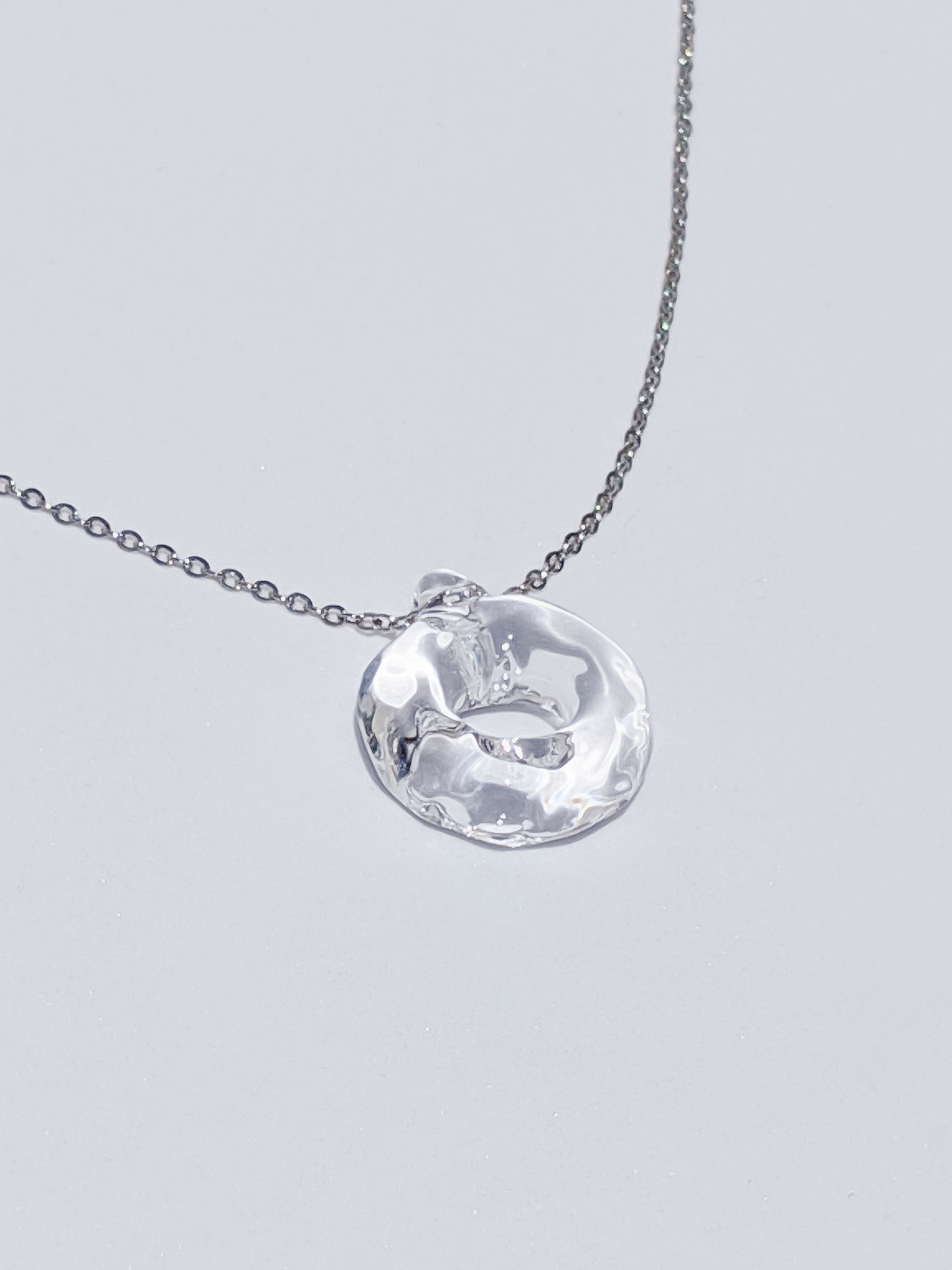 IceRing : necklace（アレルギー対応サージカルステンレス）～溶けない氷のネックレス～