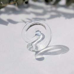 ガラスの指輪 “snakeスネイク” （13号）ｵｰﾙ ｶﾞﾗｽﾘﾝｸﾞ ｼﾘｰｽﾞ 7枚目の画像