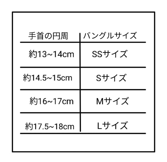 ガラスのバングル“pattern” -Sサイズ- ｵｰﾙｶﾞﾗｽﾊﾞﾝｸﾞﾙｼﾘｰｽﾞ 6枚目の画像