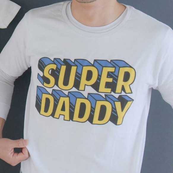 DAD Tシャツ[05/スーパーマン] 2枚目の画像