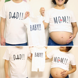 DAD Tシャツ[03/ヒゲ] 2枚目の画像