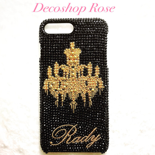 オリジナル携帯デコケース iPhoneケース・カバー Decoshop Rose 通販 