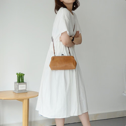 不規則拼接洋裝-白色款|洋裝|日系|棉|獨立品牌|Sora 第5張的照片