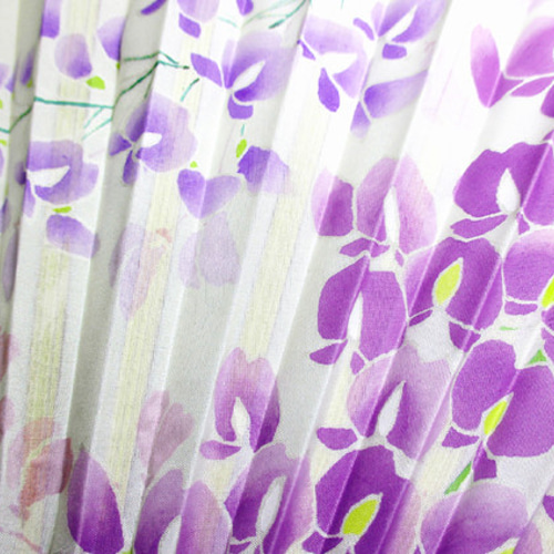 絹扇子（藤の花） その他ファッション Naruse 通販 1823469｜Creema