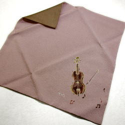祝い袱紗（バイオリンと音符） 3枚目の画像