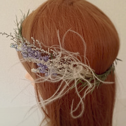 花かんむり〈アンティーク〉草冠  ヘッドドレス 4枚目の画像