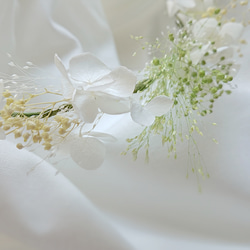 花かんむり< ハルイロ >  花嫁・草冠・ヘッドドレス 4枚目の画像