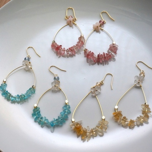 ラリマー & ターコイズ フープ ピアス ハワイ BellaAnela #573 楽天市場】ハワイアンジュエリー ピアス ターコイズの通販