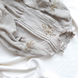 Brise de printemps】リネン刺繍トート オズ トートバッグ towelket