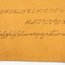 プレートストラップ　本革　ホワイト 7枚目の画像