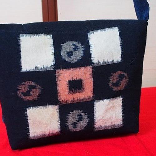 ☆ハンドメイド・古布絣ショルダーバック☆ ショルダーバッグ