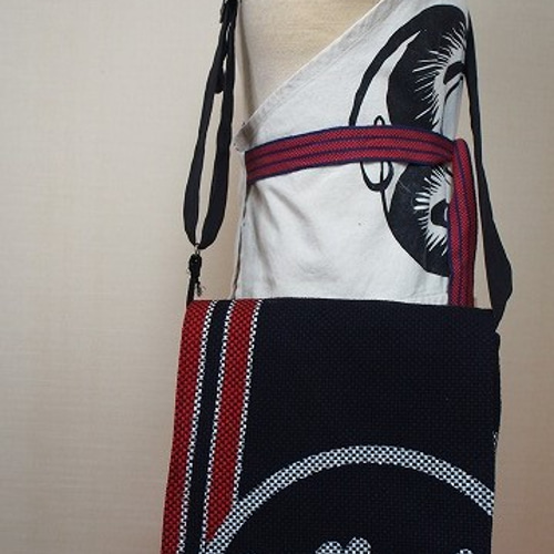 消防刺子半纏 ショルダーバッグ