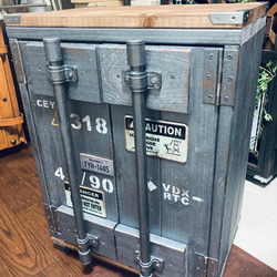 イタリアMONTECATINI社輸送用ボックス-A／インダストリアル系インテリア 新型登場✨ オシャレな2色カラーシリーズ❗️】インダストリアル