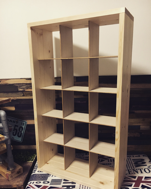 北欧風 インテリア 家具 コレクション棚 棚・シェルフ・ラック