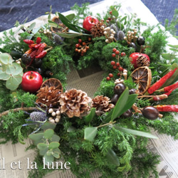 クリスマスリース　～natural wreath～ 4枚目の画像
