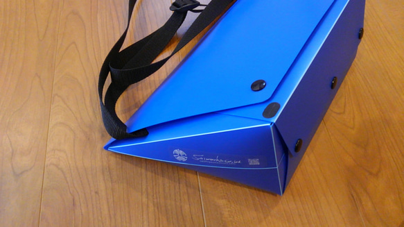 Vickal bag ビッカルバッグ　驚愕の軽さ　折畳可能　ブルー 1枚目の画像