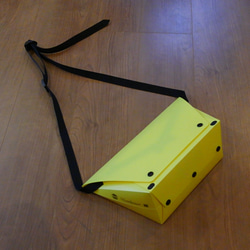 Vickal bag ビッカルバッグ　驚愕の軽さ　折畳可能　イエロー 4枚目の画像