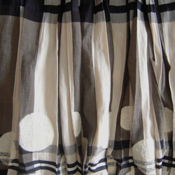 ドットxチェック　ギャザースカート 7枚目の画像