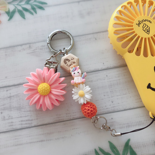 ストラップ付きクリップ ストラップ タオルクリップ バッグチャーム H