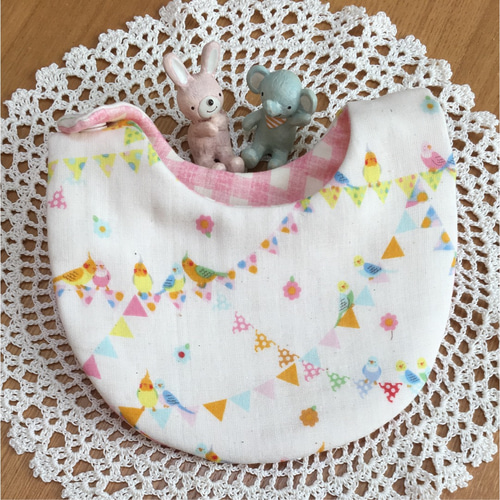 きらら　厚手スタイ　ガーゼのふわふわスタイ　よだれかけ ハンドメイド 楽天市場】天衣無縫 スラブガーゼ スタイ 大きめ オーガニック