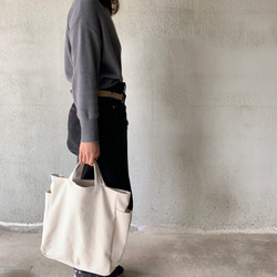 square tote M キナリ 2枚目の画像