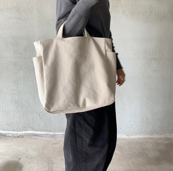 square tote M キナリ 3枚目の画像