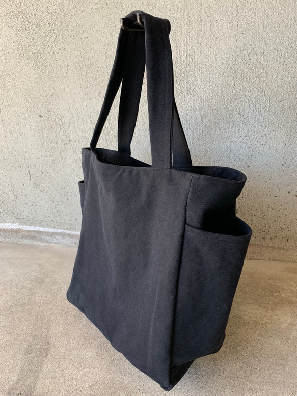 square tote L クロ 2枚目の画像