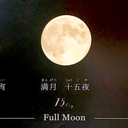 わたしの満月ピアス／イヤリング(16日月 十六夜) 3枚目の画像