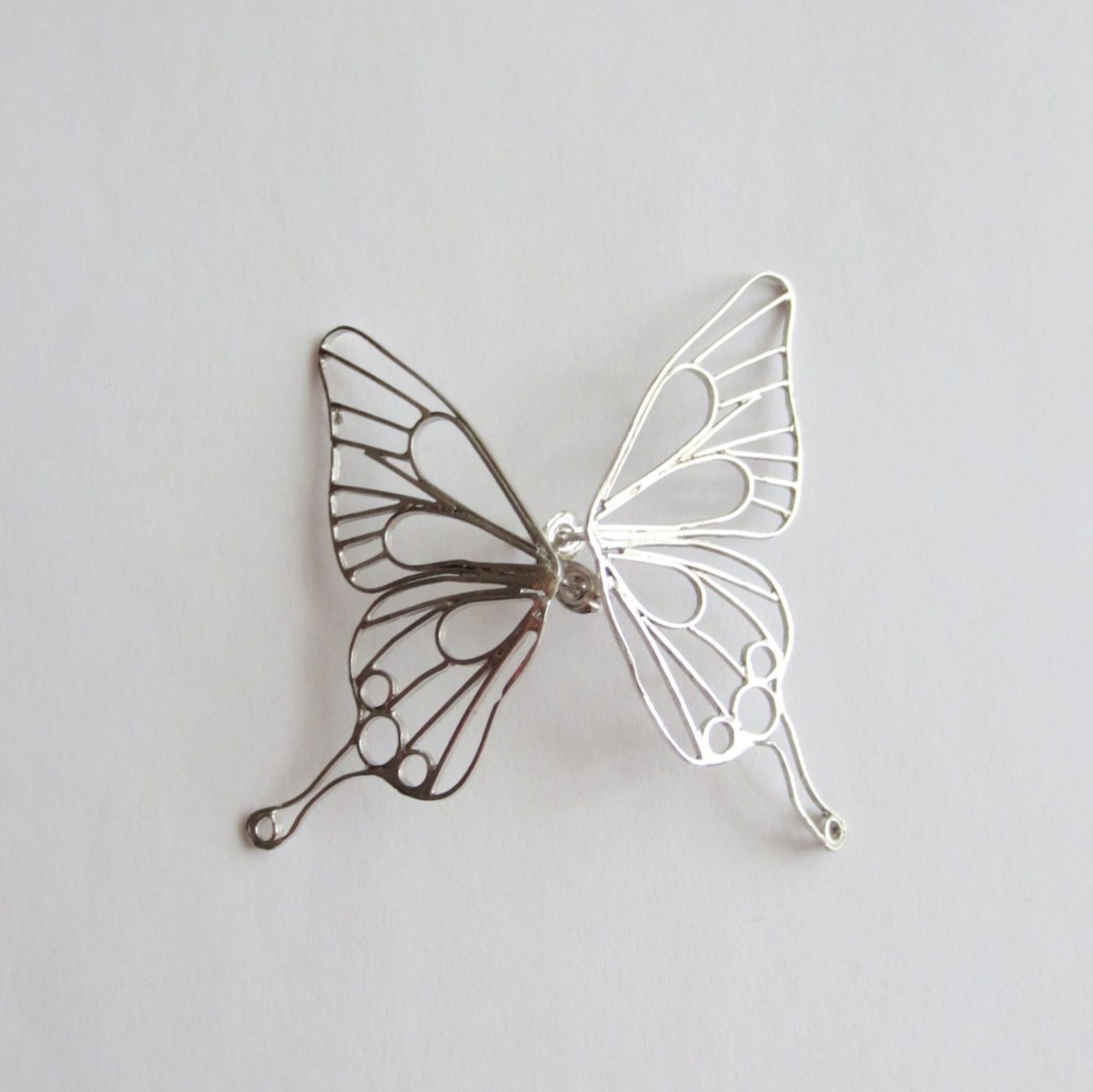 Butterfly(L) / 横着ピアス / シルバーカラー 8,470円
