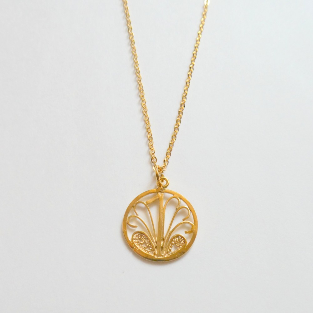 Secret numbers ネックレス / 0～9 / 40cm / ゴールドカラー