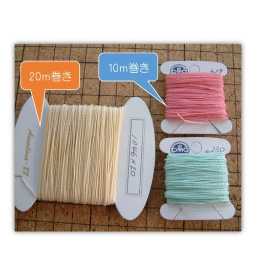 新色追加【91色】極細 Linhasita社ワックスコード 0.5㎜ 10m×5