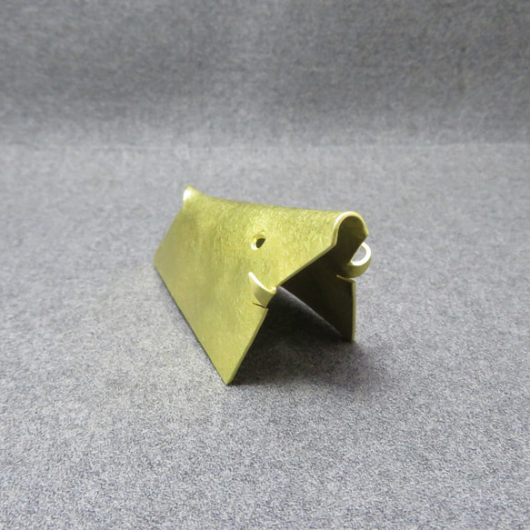 亥（イノシシ）ハンドメイド・真鍮製・置物 6枚目の画像