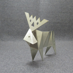 鹿（オリ・カザリ）／洋白製 1枚目の画像