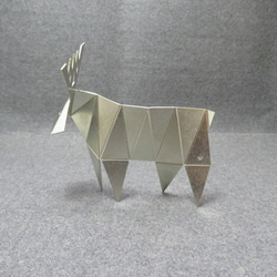 鹿（オリ・カザリ）／洋白製 3枚目の画像